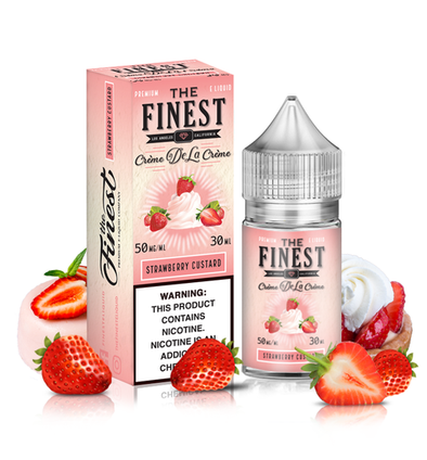 Strawberry Custard - The Finest SaltNic Series - 30ml