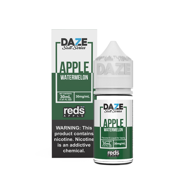 WATERMELON Reds Apple TFN E-Juice - 7 Daze TFN SALT - 30ml