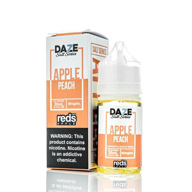 PEACH - Reds Apple E-Juice - 7 Daze SALT - 30ml