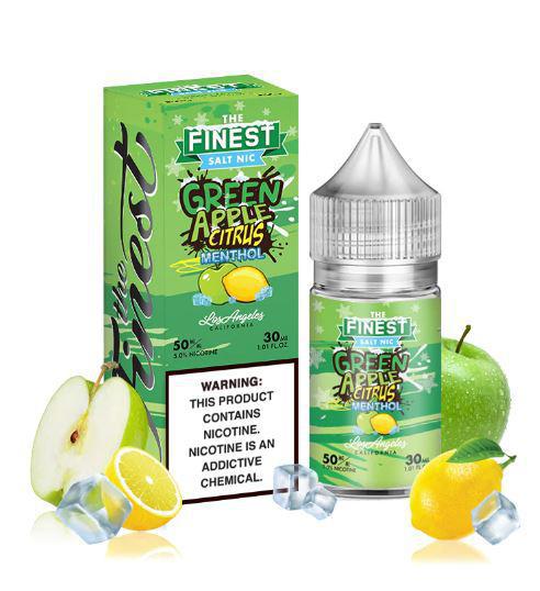 Green Apple Citrus Menthol - The Finest SaltNic Series - 30ml