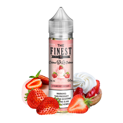 Strawberry Custard - Creme De La Creme - The Finest E-Liquid - 60ml