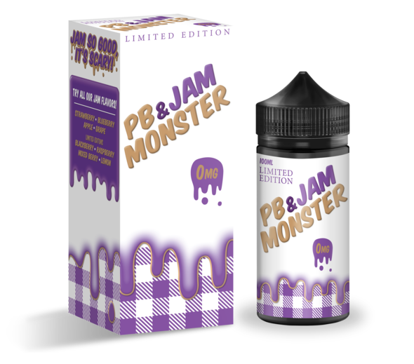PB & Jam Monster Grape - Jam Monster - 100ml