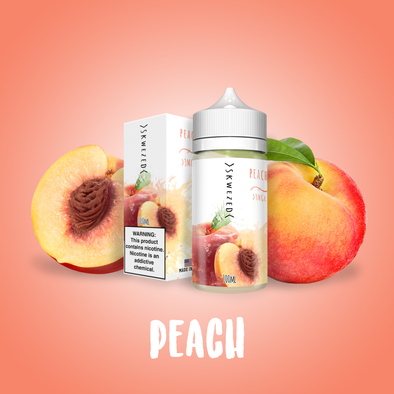Peach - Skwezed E-Liquid - 100ml