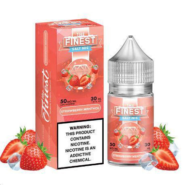 Strawberry Menthol - The Finest SaltNic Series - 30ml