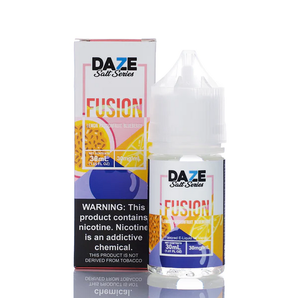 Lemon Passionfruit Blueberry - 7 Daze Fusion Salt - 30mL