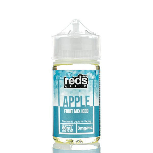 ICED FRUIT MIX - Reds Apple E-Juice - 7 DAZE - 60ml
