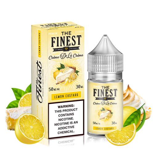Lemon Custard - The Finest SaltNic Series - 30ml