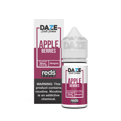 BERRIES Reds Apple E-Juice - 7 Daze SALT - 30ml
