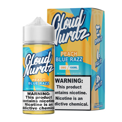 Peach Blue Razz - Cloud Nurdz - 100ml