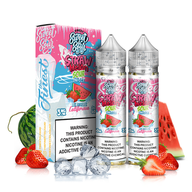 Straw Melon Sour on Ice - Sweet & Sour - The Finest E-Liquid - 60ml