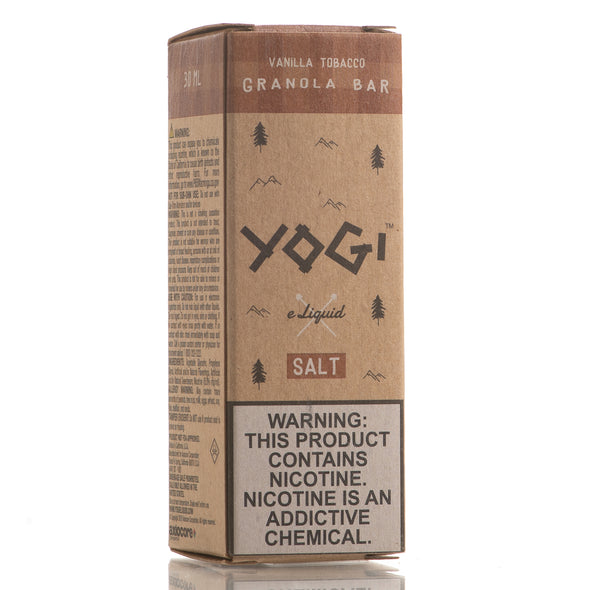 Vanilla Tobacco Granola Bar - YOGI E-Liquid Salt - 30mL