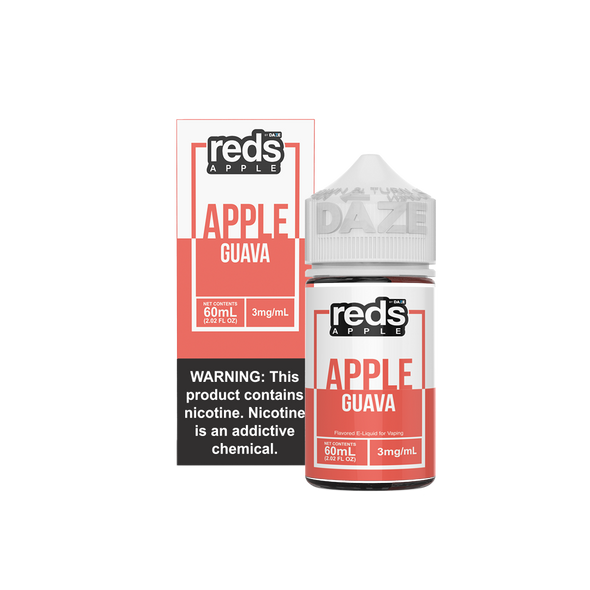 GUAVA - Reds Apple E-Juice - 7 Daze - 60ml