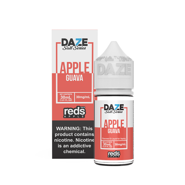 GUAVA Reds Apple E-Juice - 7 Daze SALT - 30ml