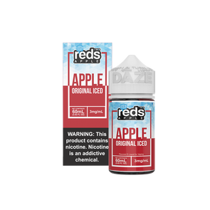 ICED APPLE - Reds Apple Iced E-Juice - 7 Daze - 60ml
