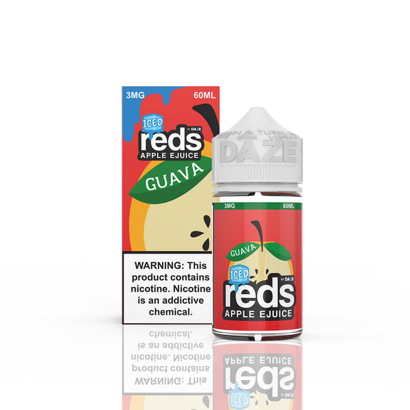 ICED GUAVA - Reds Apple E-Juice - 7 Daze - 60ml