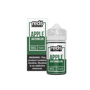 WATERMELON Reds Apple E-Juice - 7 Daze - 60ml