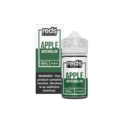 WATERMELON Reds Apple E-Juice - 7 Daze - 60ml