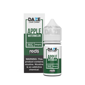 WATERMELON Reds Apple E-Juice - 7 Daze SALT - 30ml